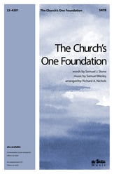 The Church's One Foundation SATB choral sheet music cover